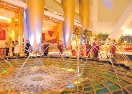 Vòi phun phản lực trong nhà bằng thép không gỉ 6003 Jumping Fountain