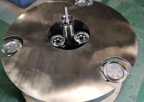 Đài phun nước nổi bằng thép không gỉ có đèn và máy bơm
