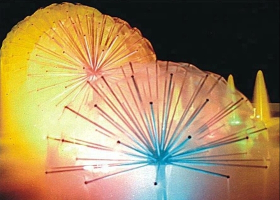 DN50 65m3 / h 2 "Crystal Ball Dancing Fountain Vòi phun