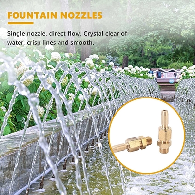 DN15 Đồng thau Universal Dancing Fountain Vòi phun 3m3 / h Lưu lượng nước