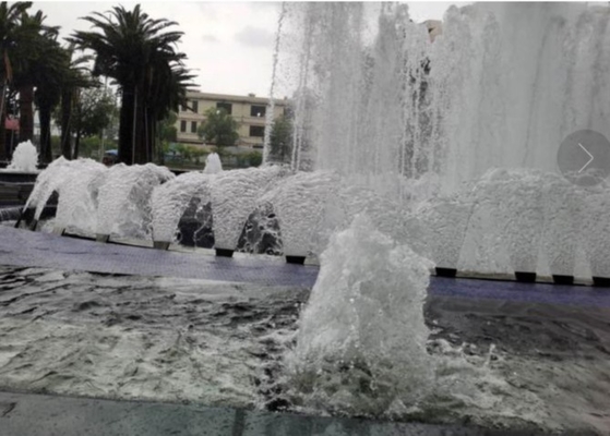 Quạt bằng thép không gỉ Dancing Fountain Vòi phun nước Lưu lượng nước 6m3 / H