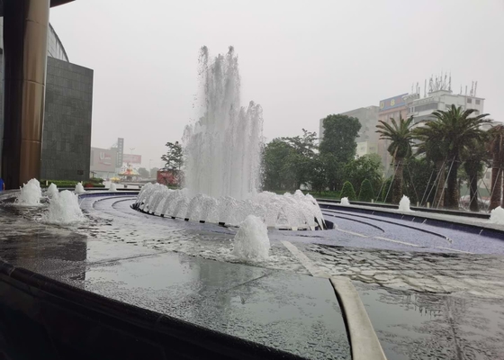 Quạt bằng thép không gỉ Dancing Fountain Vòi phun nước Lưu lượng nước 6m3 / H