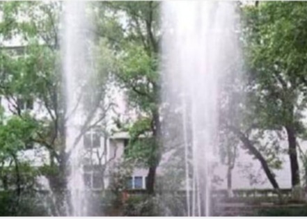 Đồng thau tập trung Chụp Dancing Fountain Vòi phun 55m3 / h Lưu lượng nước