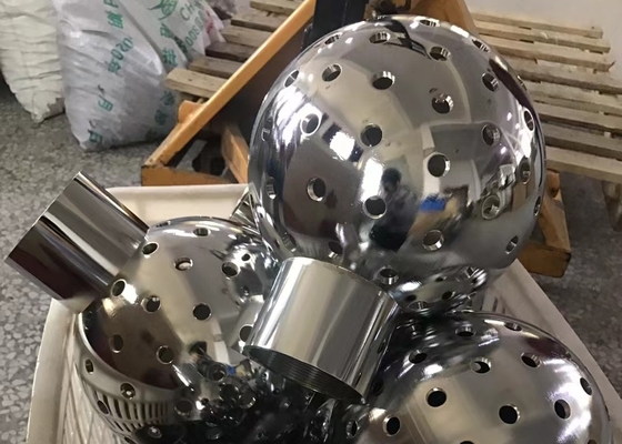 3 "SS304 Crystal Ball Dancing Fountain Vòi 65m3 / h