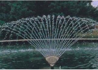 Brass Chromplate Phoenix Tale Dancing Fountain Vòi phun nước cao 4m