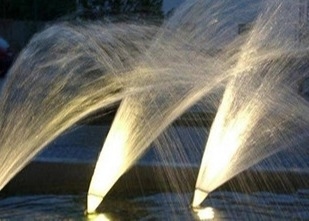 Chromplate Phoenix Tale Fountain Jet 1.5 "Đồng thau 150Kpa